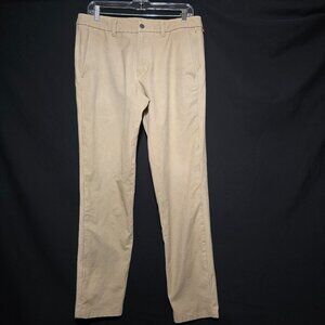 lululemon Men's ABC Slim Fit Trouser Warpstreme - Wacky Khaki - sz 34*